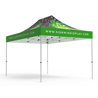 10x15 Custom Pop Up Canopy Tent