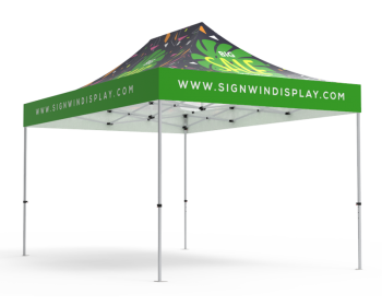 10x15 Custom Pop Up Canopy Tent