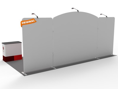 10x20ft Custom Trade Show Booth 01 10x20ft Custom Trade Show Booth 01