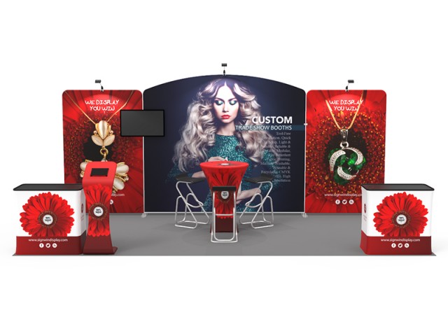 10x20ft Custom Trade Show Booth 01