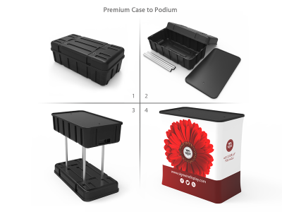 10x20ft Custom Trade Show Booth 01