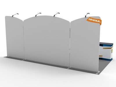 10x20ft Custom Trade Show Booth 02 10x20ft Custom Trade Show Booth 02