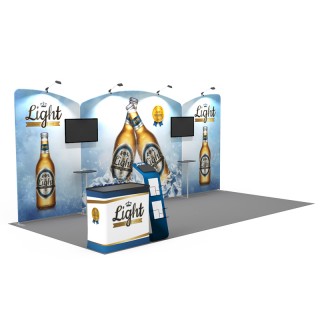 10x20ft Custom Trade Show Booth 02