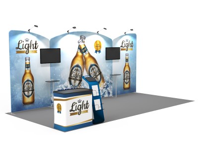 10x20ft Custom Trade Show Booth 02