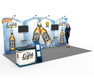 10x20ft Custom Trade Show Booth 02