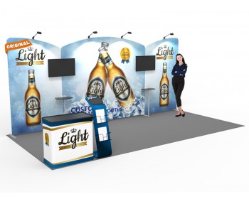10x20ft Custom Trade Show Booth 02