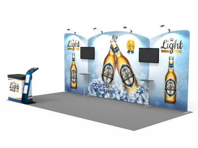 10x20ft Custom Trade Show Booth 02