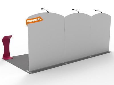 10x20ft Custom Trade Show Booth 03 10x20ft Custom Trade Show Booth 03