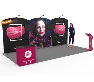 10x20ft Custom Trade Show Booth 03