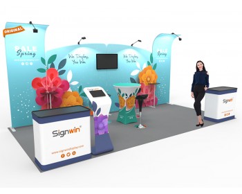 10x20ft Custom Trade Show Booth 05
