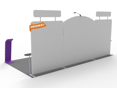 10x20ft Custom Trade Show Booth 06 10x20ft Custom Trade Show Booth 06
