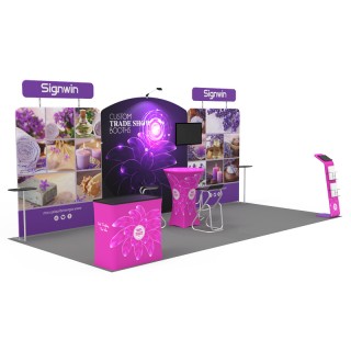 10x20ft Custom Trade Show Booth 06
