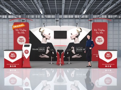 10x20ft Custom Trade Show Booth 07