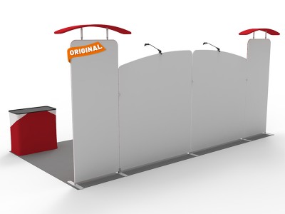 10x20ft Custom Trade Show Booth 07 10x20ft Custom Trade Show Booth 07