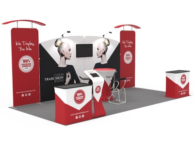 10x20ft Custom Trade Show Booth 07