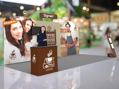 10x20ft Custom Trade Show Booth 08