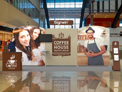 10x20ft Custom Trade Show Booth 08