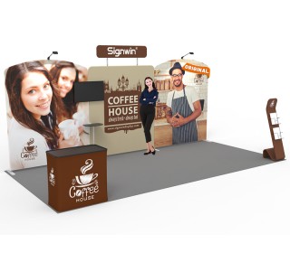 10x20ft Custom Trade Show Booth 08