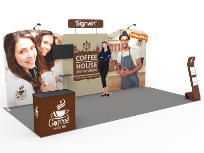 10x20ft Custom Trade Show Booth 08 10x20ft Custom Trade Show Booth 08