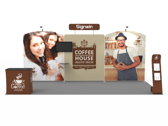 10x20ft Custom Trade Show Booth 08