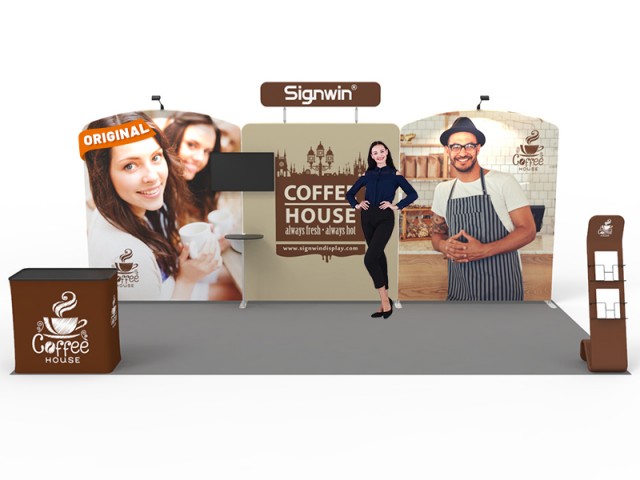 10x20ft Custom Trade Show Booth 08 10x20ft Custom Trade Show Booth 08