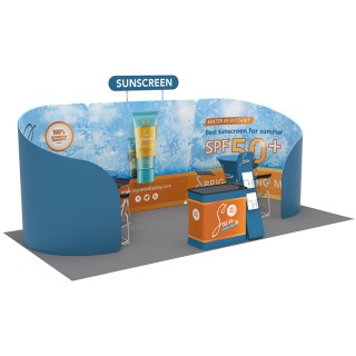10x20ft Custom Trade Show Booth 09