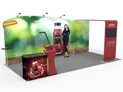 10x20ft Custom Trade Show Booth 10 10x20ft Custom Trade Show Booth 10