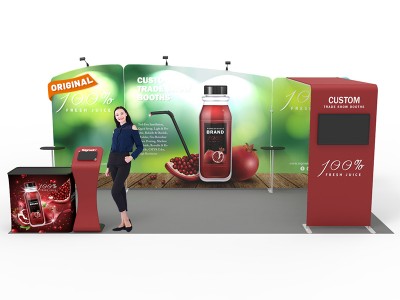 10x20ft Custom Trade Show Booth 10 10x20ft Custom Trade Show Booth 10