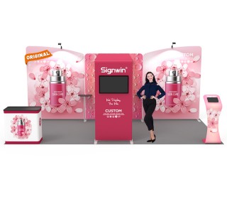 10x20ft Custom Trade Show Booth 11