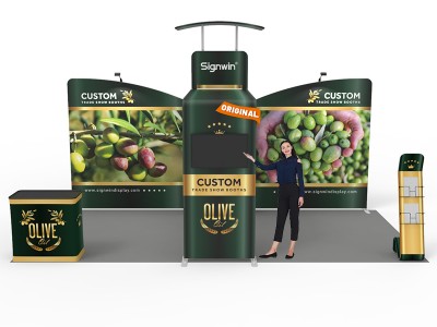 10x20ft Custom Trade Show Booth 12 10x20ft Custom Trade Show Booth 12