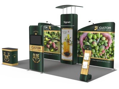 10x20ft Custom Trade Show Booth 12