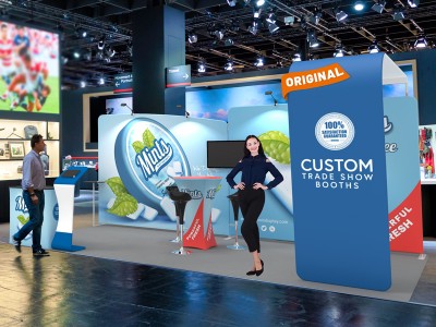 10x20ft Custom Trade Show Booth 13