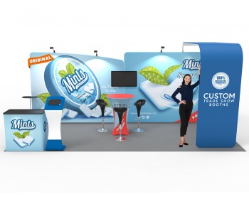 10x20ft Custom Trade Show Booth 13