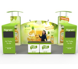 10x20ft Custom Trade Show Booth 14