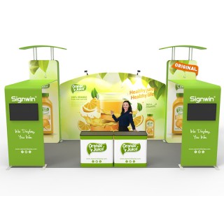 10x20ft Custom Trade Show Booth 14