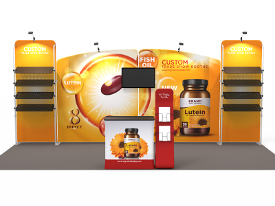 10x20ft Custom Trade Show Booth 16