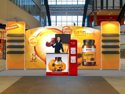 10x20ft Custom Trade Show Booth 16