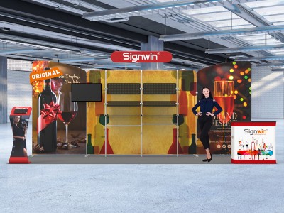 10x20ft Custom Trade Show Booth 17