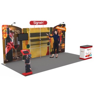 10x20ft Custom Trade Show Booth 17