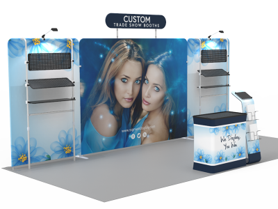 10x20ft Custom Trade Show Booth 18