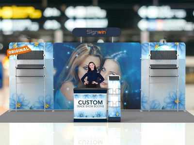 10x20ft Custom Trade Show Booth 18