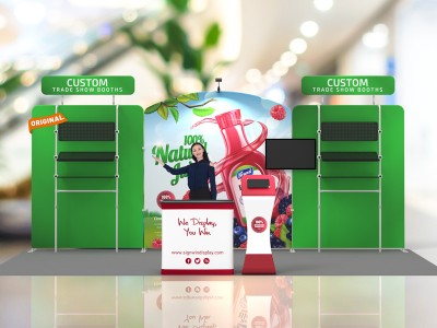 10x20ft Custom Trade Show Booth 19