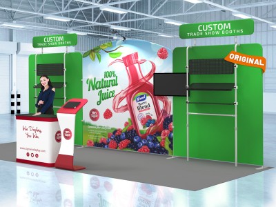 10x20ft Custom Trade Show Booth 19