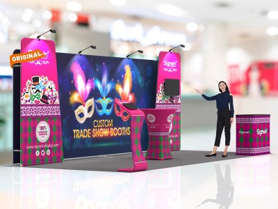 10x20ft Custom Trade Show Booth B
