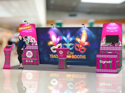 10x20ft Custom Trade Show Booth B