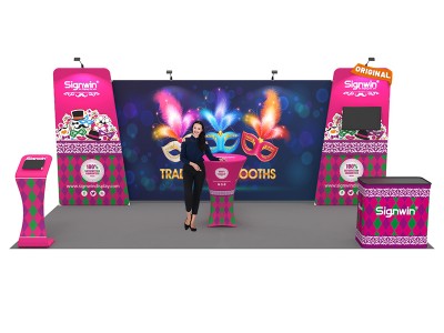 10x20ft Custom Trade Show Booth B
