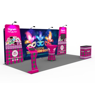 10x20ft Custom Trade Show Booth B