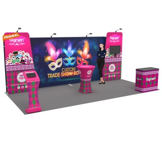 10x20ft Custom Trade Show Booth B