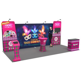 10x20ft Custom Trade Show Booth B