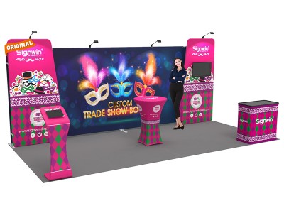 10x20ft Custom Trade Show Booth B